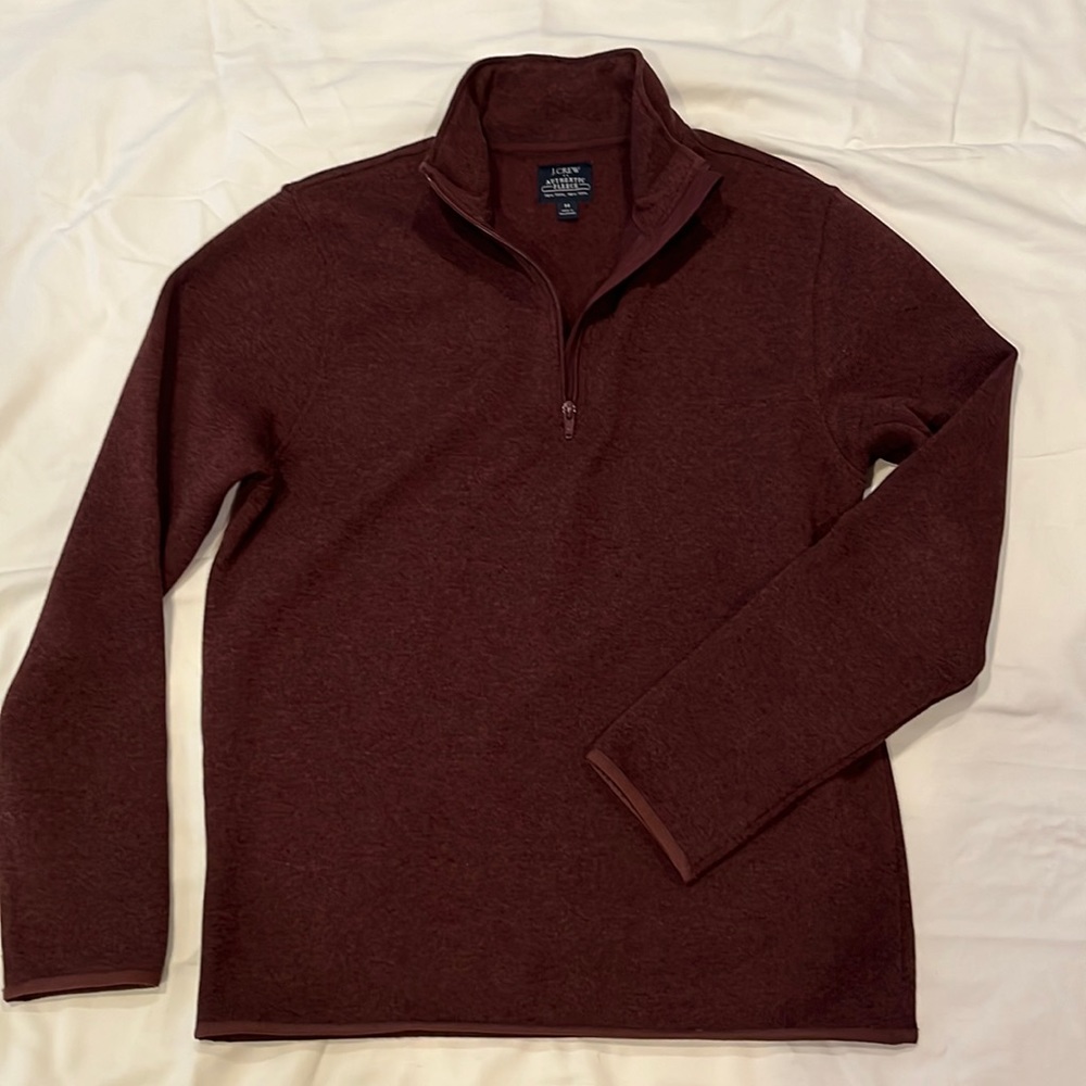 J. Crew Authentic Fleece 1/4 Zip